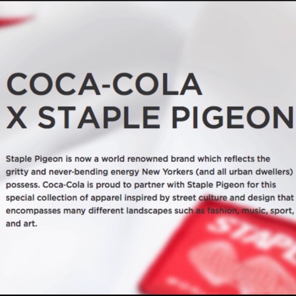 ⚠️ ‼️ Staple Pigeon Classic Coca Cola 1886 Hoodie - Picture 3 of 6